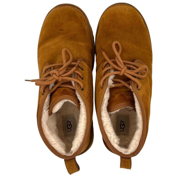 UGG Men's Chukka Boots - Size 12 - Chestnut Suede - Cozy & Stylish Excellent - Picture 6 of 8